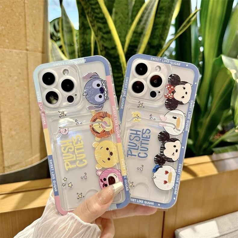 น่ารักการ์ตูนตัวอักษรกรณีการ์ดกันกระแทกเคสโทรศัพท์vivo V21 4G V21S V23 V25 V27 V29 V30 PRO V21E V23E V25E V2E V29E V29 Lite Y100 5Gกรณี