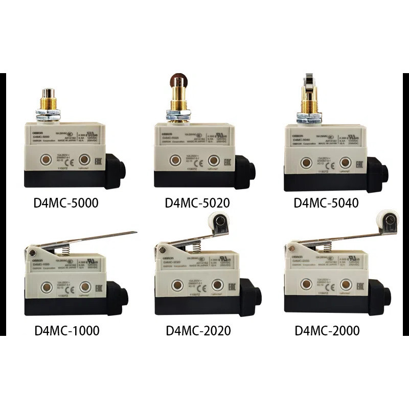 Omron Stroke Micro Switch D4MC-1000-1020-2000-2020-3030-5000-5020-5040 D4MC-5020-5040-N