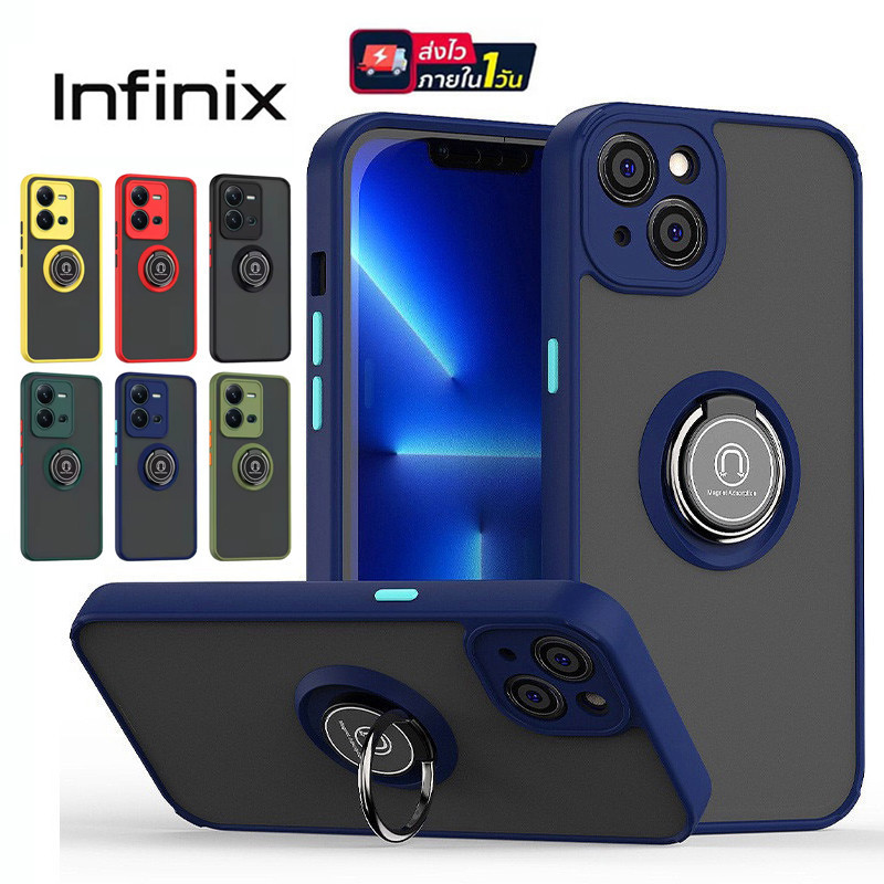 เคสโทรศัพท์มือถือ ตั้งได้ สำหรับ infinix Smart8 Smart5 Smart6 Smart7 Hot30I Hot20i Hot20S Hot12i Hot10Play Hot9Play