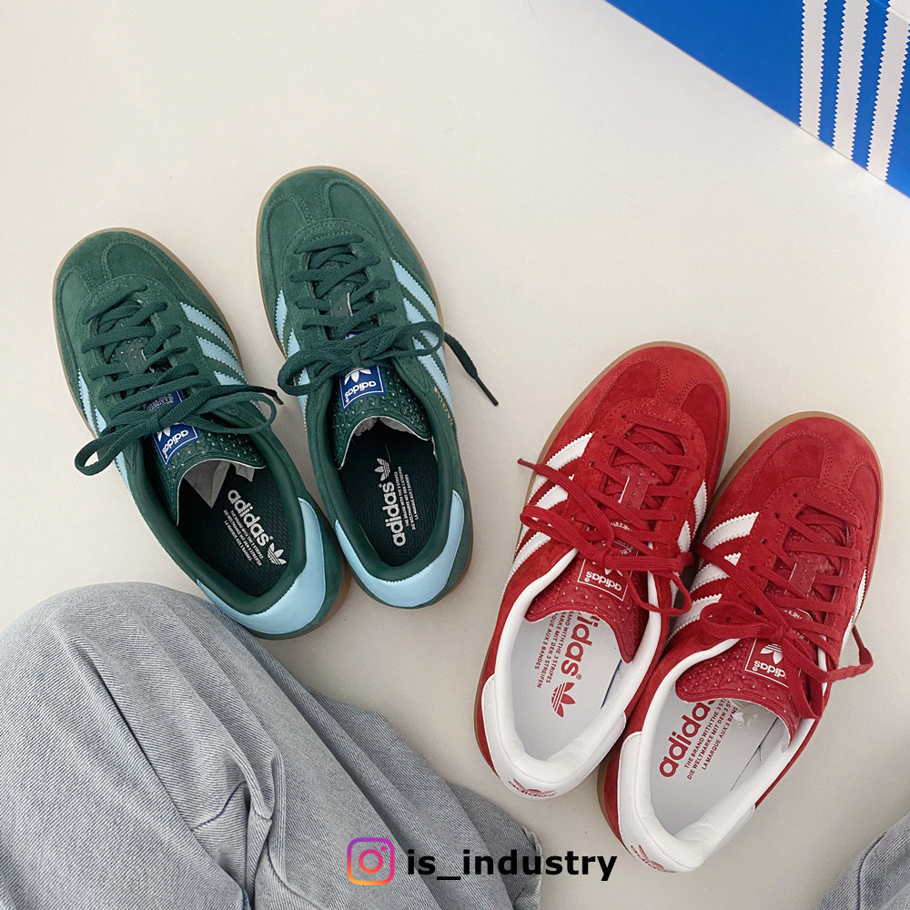 AD Originals Gazelle Indoor Black Red H06259 H06261