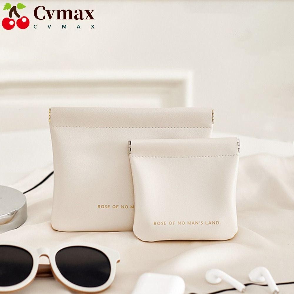 Cvmax กระเป๋าเครื่องสําอาง ลิปสติก แบบพกพา ปิดอัตโนมัติ สําหรับเดินทาง