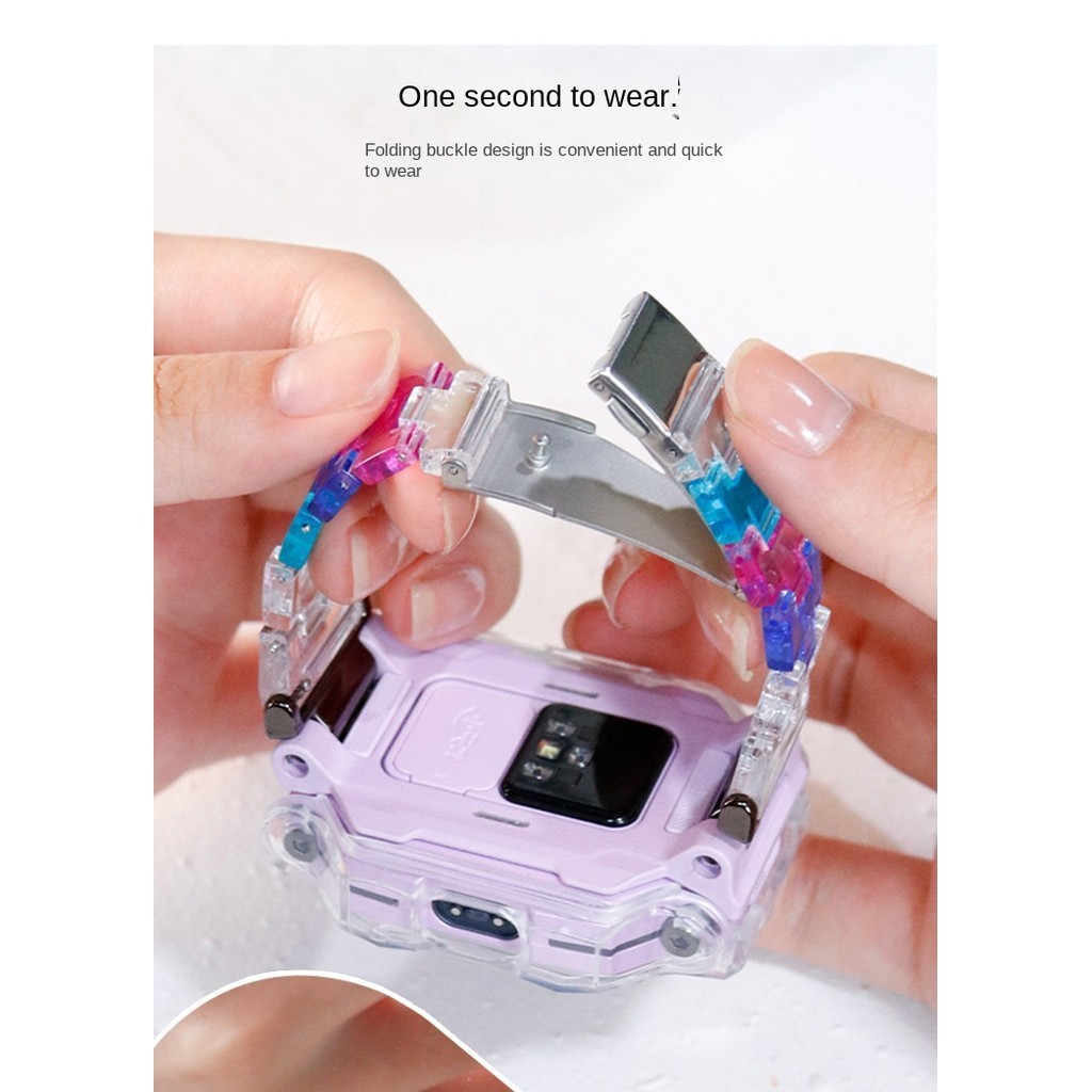 imoo สายซิลิโคน สำหรับ Meet Rainbow เหมาะสําหรับ imoo Z1 Z6 Z7 Z2 Z5  สายนาฬิกาโทรศัพท์ imoo สายนาฬิกา