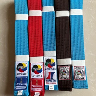 ยูโด คาราเต้เทควันโดเข็มขัดพิเศษ 2.4 ม.-3.0 ม. สีดําสีน้ําเง…