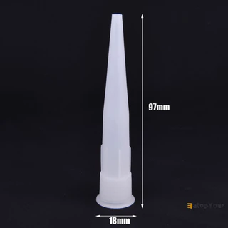 Eatopyour] 20 ชิ้น Universal Caulking หัวฉีดแก้วกาวเคล็ดลับปากเครื่องมือก่อสร้างบ้านใหม่