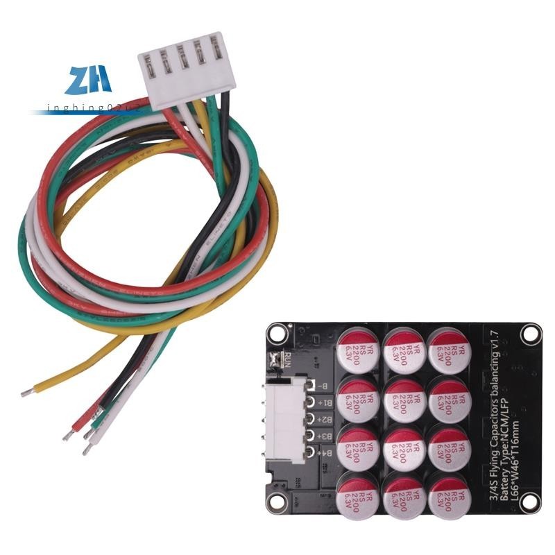 4s 5A ทั้งกลุ่ม Balancer Active Board ลิเธียม Lipo Lifepo4 แบตเตอรี่ Equalizer Energy Transfer Capacitor