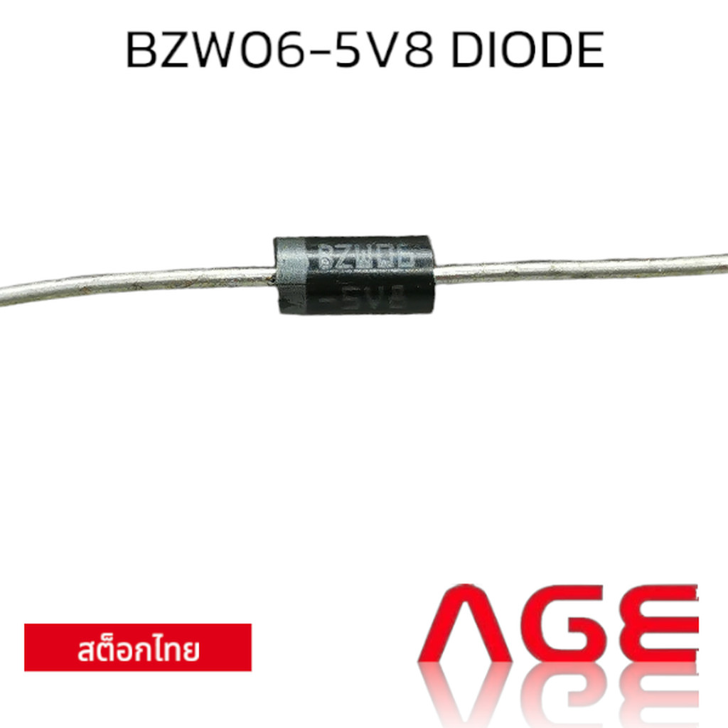 BZW06-5V8 DIODE, 5.8V 600W, DO-15