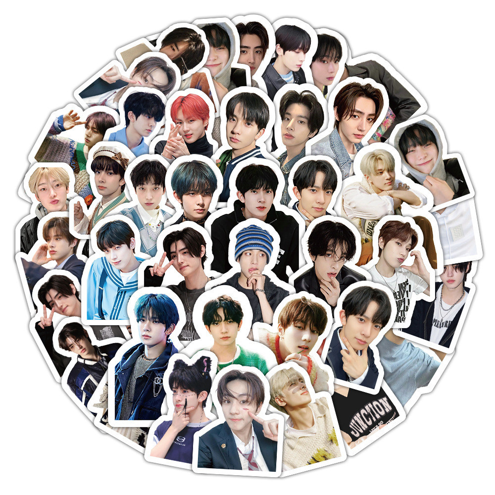 103pcs Kpop Boy Band ENHYPEN หล่อกันน้ํา Graffiti สติกเกอร์สําหรับหมวกนิรภัยจักรยานบัญชีมือดินสอ Decals LanLanStickersWorld
