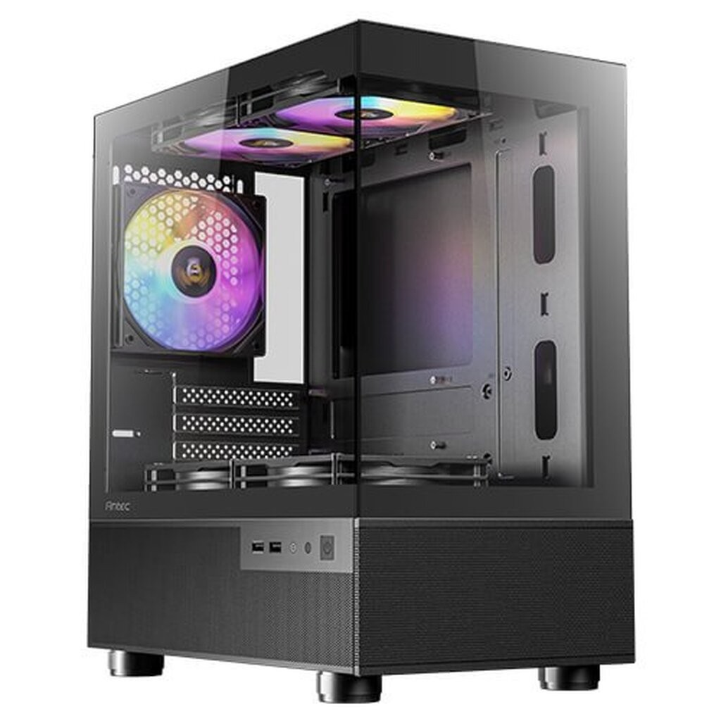 ANTEC CX200M RGB ELITE Black รองรับ MicroATX / iTX Mini-Tower Case