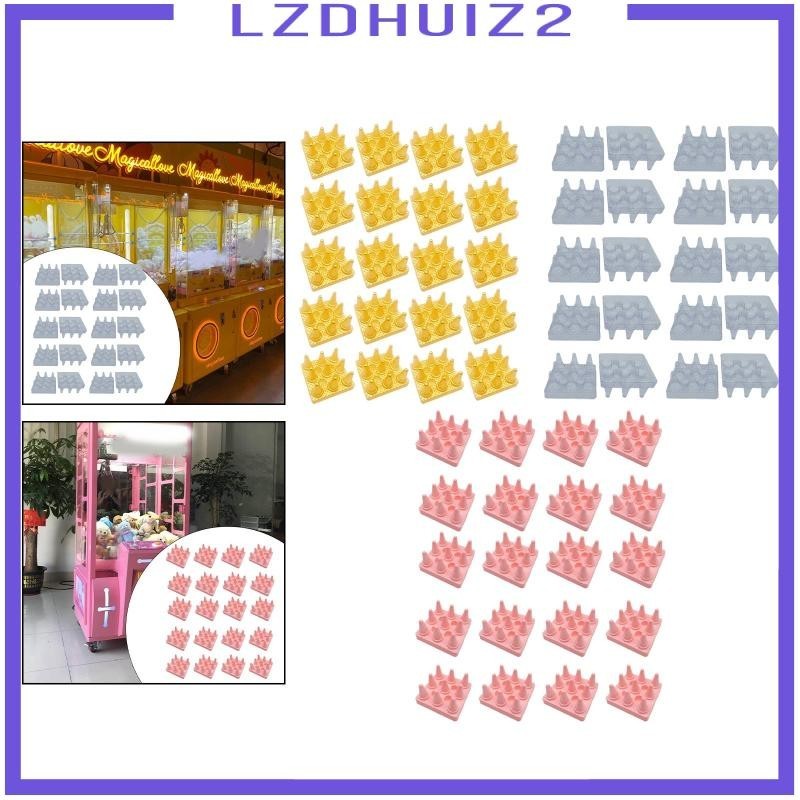 [Lzdhuiz2] 20x Crane Machine Base แผ่นรองหนาเปลี่ยน 14.5 ซม. x 14.5 ซม. x 2 ซม. ลูกอม
