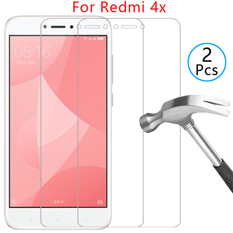กระจกนิรภัยสําหรับ xiaomi redmi 4x ฝาครอบ redmi4x 4 x4 โทรศัพท์กระเป๋า coque xiomi xiomi readmi redm