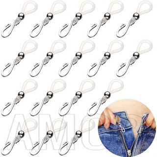 ที่ยึดซิปด้านบน-กันลื่น,สากล,ตะขอซิลิโคน,เปลี่ยน-โลหะซิปผู้ถ…