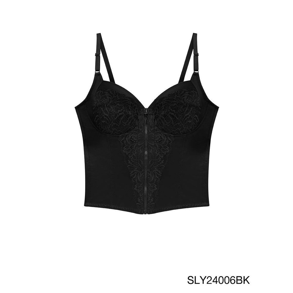 Sabina เสื้อกระชับสัดส่วน ไร้โครง Strong Support รหัส SLY24006BK - สีดำ