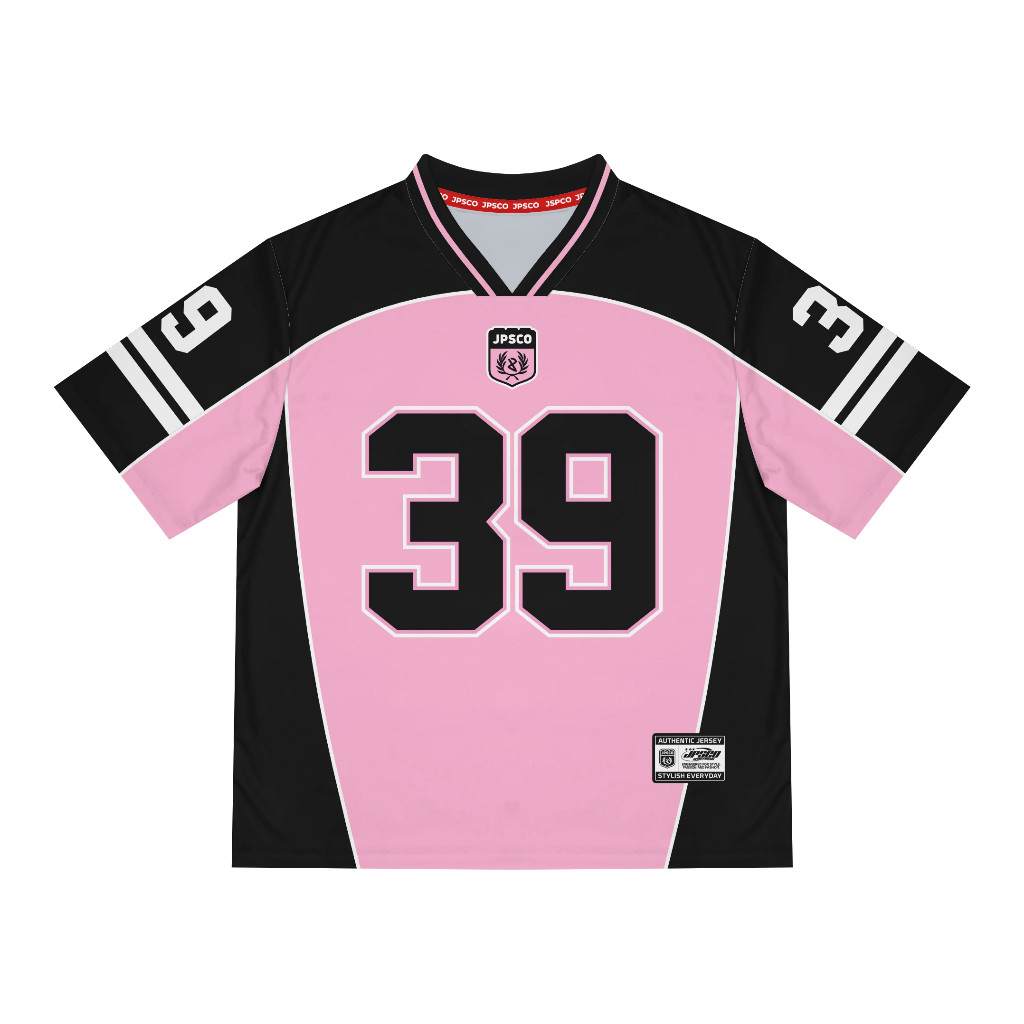 QZR jersey number 39 สีชมพู / womens jersey / hockey jersey / ribby jersey