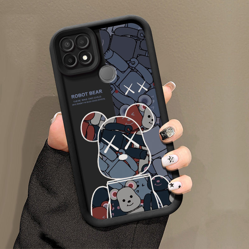 เคส   oppo a15 เคส oppo a15s เคสโทรศัพท์ความงามสําหรับเคส กันกระแทก - รูปที่ 6