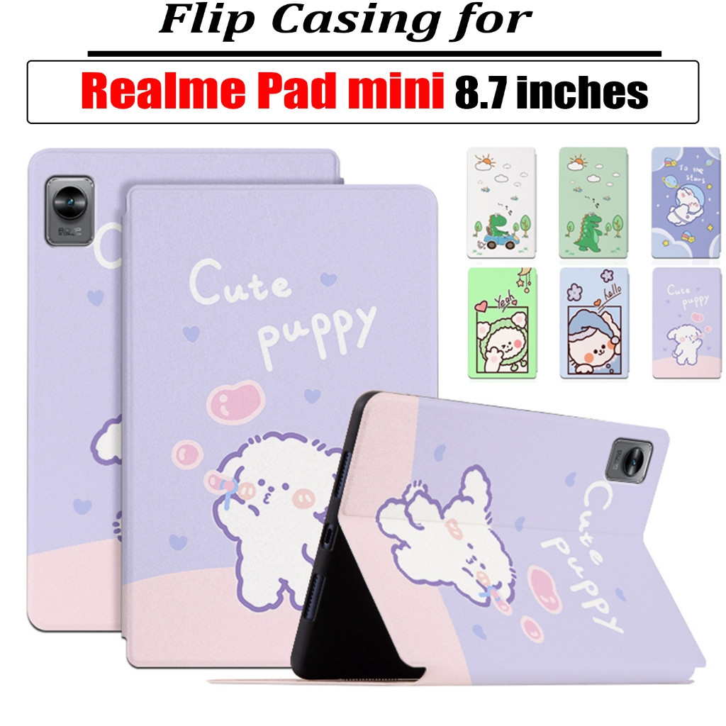 สําหรับRealme Pad Miniรูปแบบน่ารักRMP2105 RMP2106 8.7นิ้วคุณภาพสูงPUหนังฝาครอบ