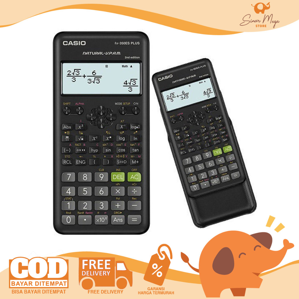 เครื่องคิดเลขวิทยาศาสตร์ Casio FX-350ES Plus