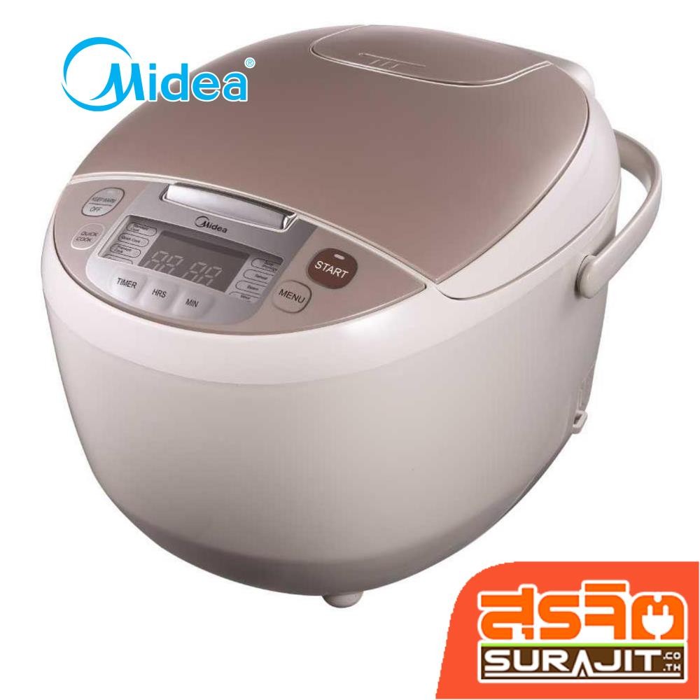 MIDEA หม้อหุงข้าวดิจิตอล 1 ลิตร กำลังไฟ 605 วัตต์ รุ่น FRC1012F (23586)