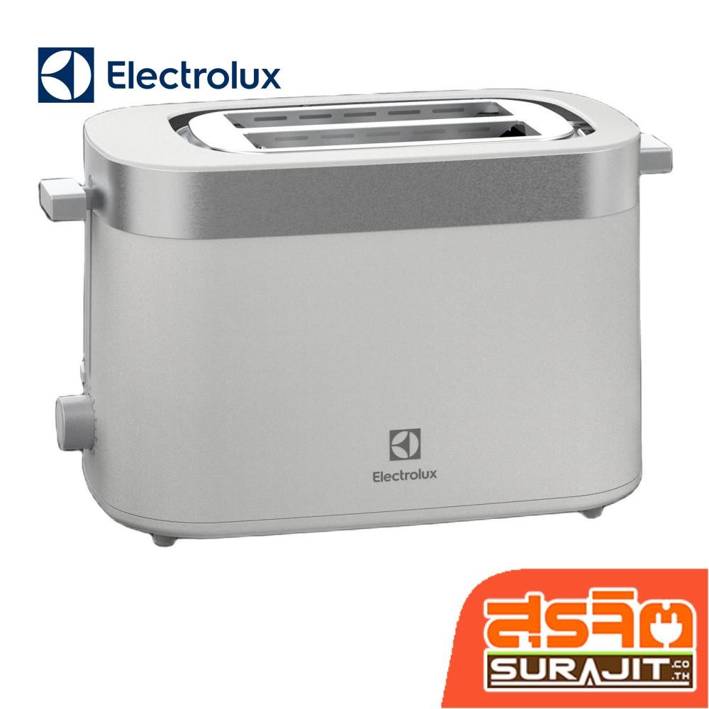 ELECTROLUX เครื่องปิ้งขนมปัง 2 ช่อง กำลังไฟฟ้า 870W สีขาว รุ่น E2TS1-100W (20293)