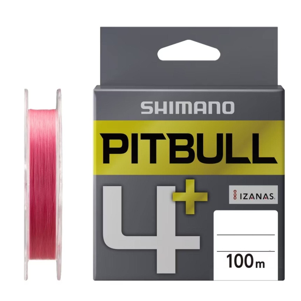 Shimano Pitbull 4+ Pink 100m 0.30 No.