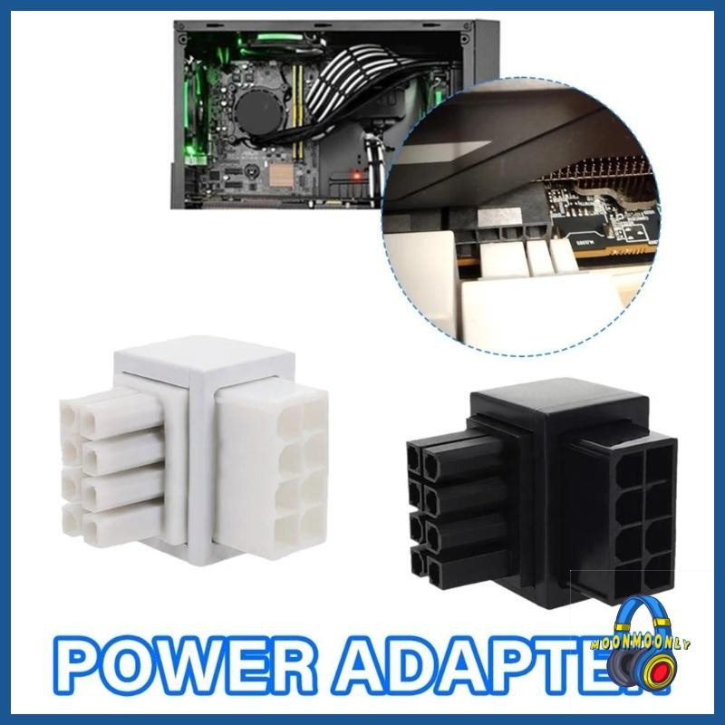 Moonth 90 องศา ATX 8 Pin Adapter ATX 8pin Male to Female Power Adapter Board