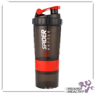 แก้วชงเวย์โปรตีน ถ้วยเชค กระบอกเชค เวย์โปรตีน+ ช่องใส่วิตามิน 500 ml แก้วเชคเวย์โปรตีน กระบอกเชค เชคเวย์