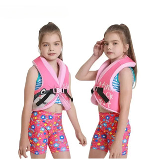 [Legend8] เด็กเสื้อชูชีพพองลอยตัวการ์ตูนว่ายน้ําเสื้อกั๊กแจ็…