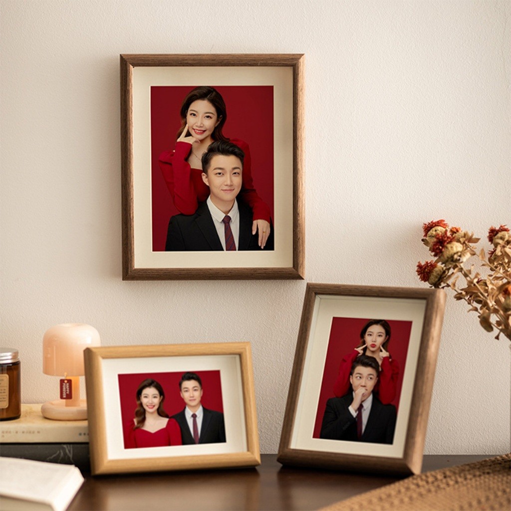 กรอบรูป สำหรับติดผนัง ตั้งโต๊ะ สไตล์มินิมอล ของตกแต่ง 5นิ้ว / 6นิ้ว / 7นิ้ว / 8นิ้ว / A4 - รูปที่ 2