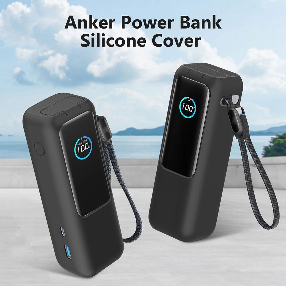 เคสซิลิโคนสําหรับ Anker Zolo 165W Power Bank Anti-drop ฝาครอบป้องกันกระเป๋าเดินทางแบบพกพาสําหรับ A16