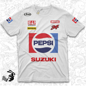 เสื้อยืดคอกลม Suzuki Team