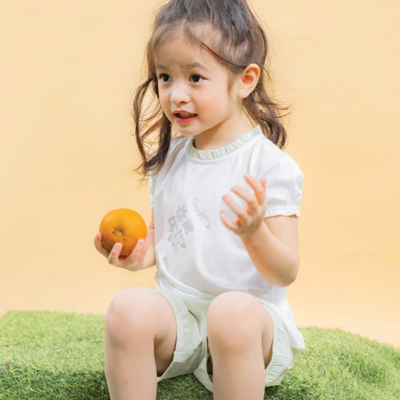 BU Baby (6M-5Y) ชุดคอระบายแขนสั้นเด็กผู้หญิง Kyomi - BBC131001 | เสื้อผ้าของแท้