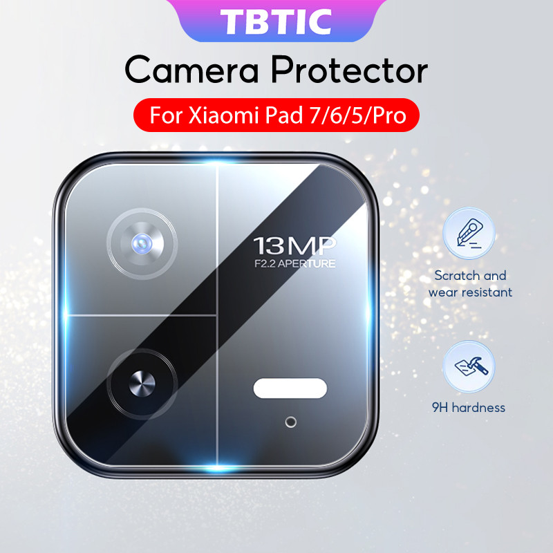 TBTIC สําหรับ Xiaomi Pad 8 7 6 5 Pro 11.2 11 นิ้ว 2024 2023 2022 กล้องเลนส์ Protector กระจกนิรภัยเต็มรูปแบบ Anti Scratch กันกระแทก
