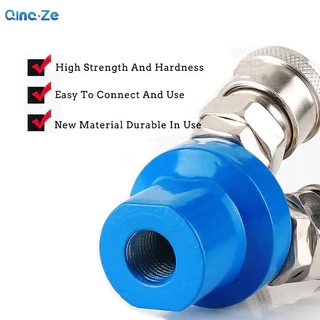 พร้อมสต็อกเครื่องอัดอากาศ Manifold 2 ทาง 3 ทาง Quick Connect Multi Hose Coupler ข้อต่อข้อต่อ