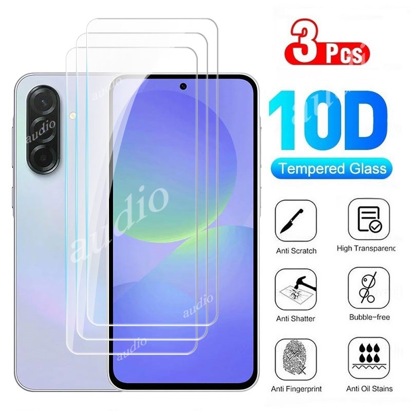 SAMSUNG สําหรับsamsung A36 A26 5G 3 ชิ้นกระจกนิรภัยป้องกันหน้าจอสําหรับSamsung Galaxy A36 A26 5G 202