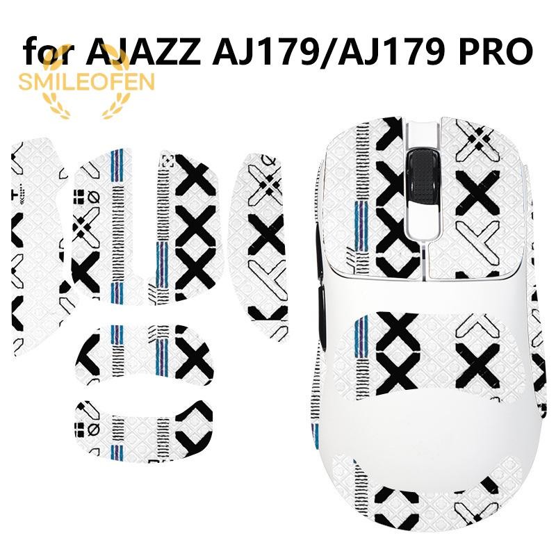 [Smileofen] Anti-slip Mouse Grip Tape Skate สติกเกอร์สําหรับ AJJAZZ AJ179/AJ179 Pro Gaming Mouse สํา