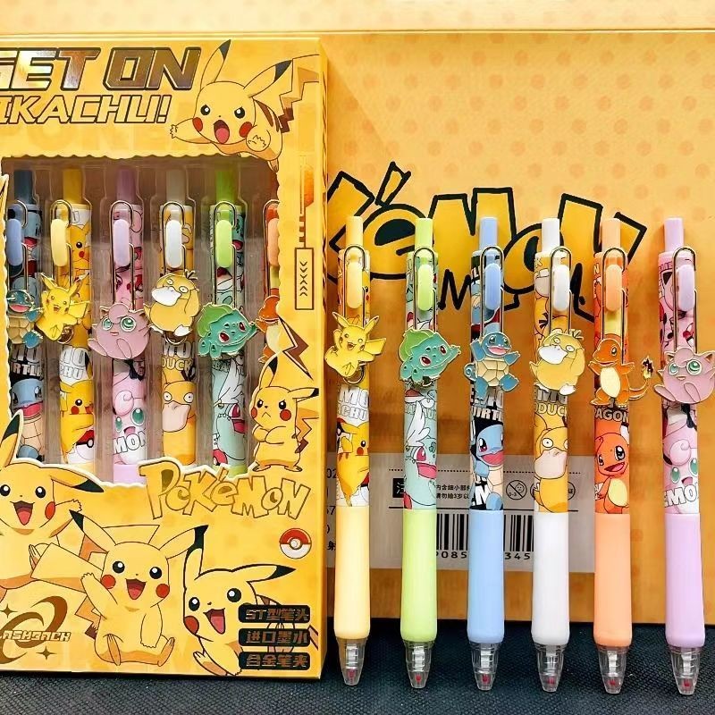 Pikachu Press Gel Pen Pokémon Limited Pen Q2ZA