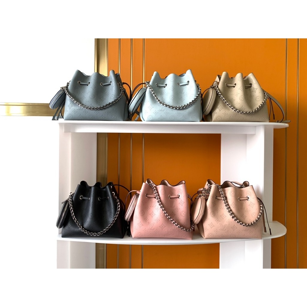 LL/Super original M57201 M57068 BELLA กระเป๋าถือ Bella bucket bag*&-*