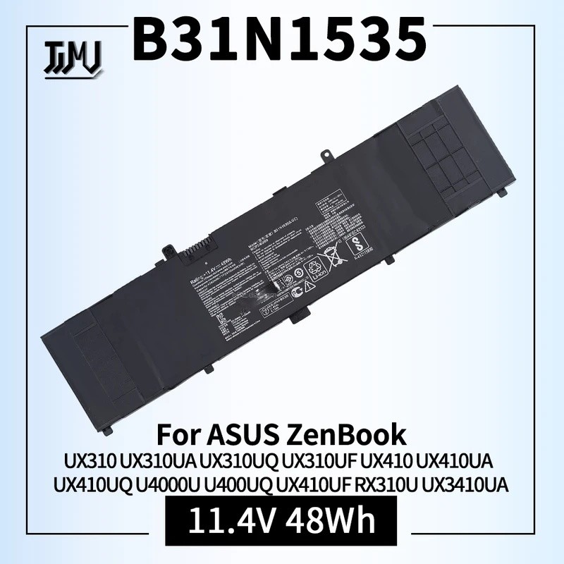 B31n1535 laptop battery compatible with Asus Zenbook UX310 ux310ua ux310atnya ux310uf UX410 ux410ua 