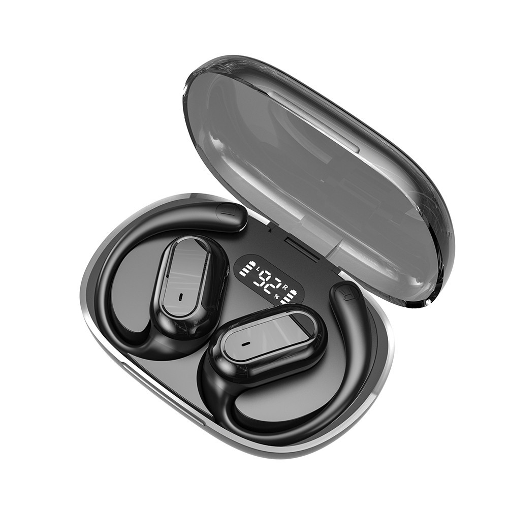 Tzuzl 2024 หูฟังบลูทูธไร้สาย TWS OWS HD HiFi 5D ลดเสียงรบกวน สําหรับเล่นกีฬา
