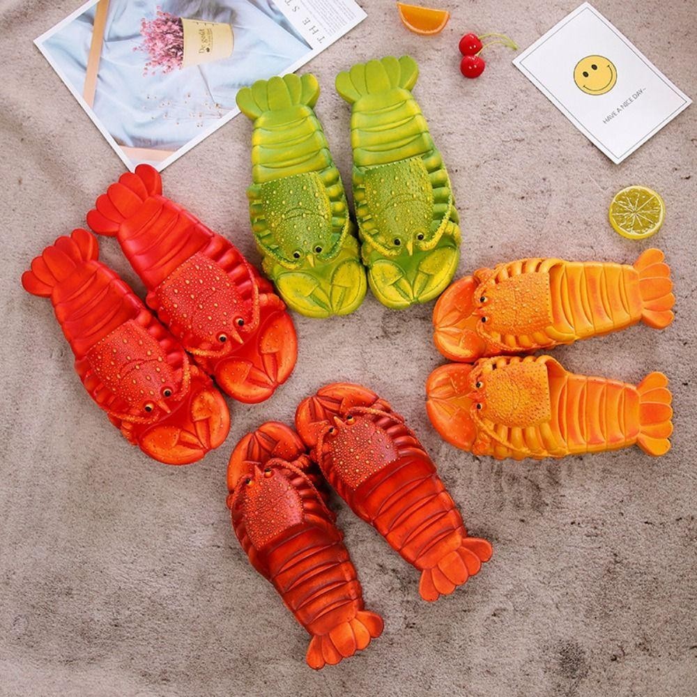 Niuyou รองเท้าแตะกุ้งก้ามกราม, รองเท้าแตะชายหาดที่สะดวกสบาย EVA, การออกแบบกุ้งก้ามกรามรองเท้าเดินสบายผู้หญิง