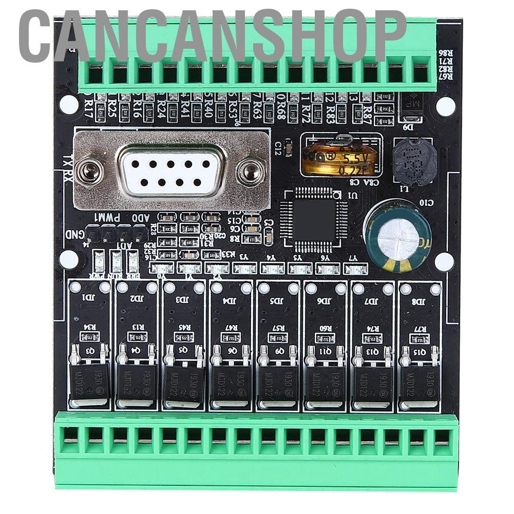 Cancanshop High Quality Programmable Industrial Control Board  PLC Automation Applications for 2N‑6MR Motherboard Industry T