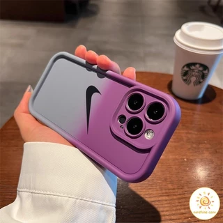 เคสโทรศัพท์มือถือป้องกันสี่ด้านแบรนด์อินเทรนด์ ไอโฟน11 For iPhone12 13 14 15Pro MAX X XS XR 6 7 8Plus SE2020 เคสโทรศัพท์