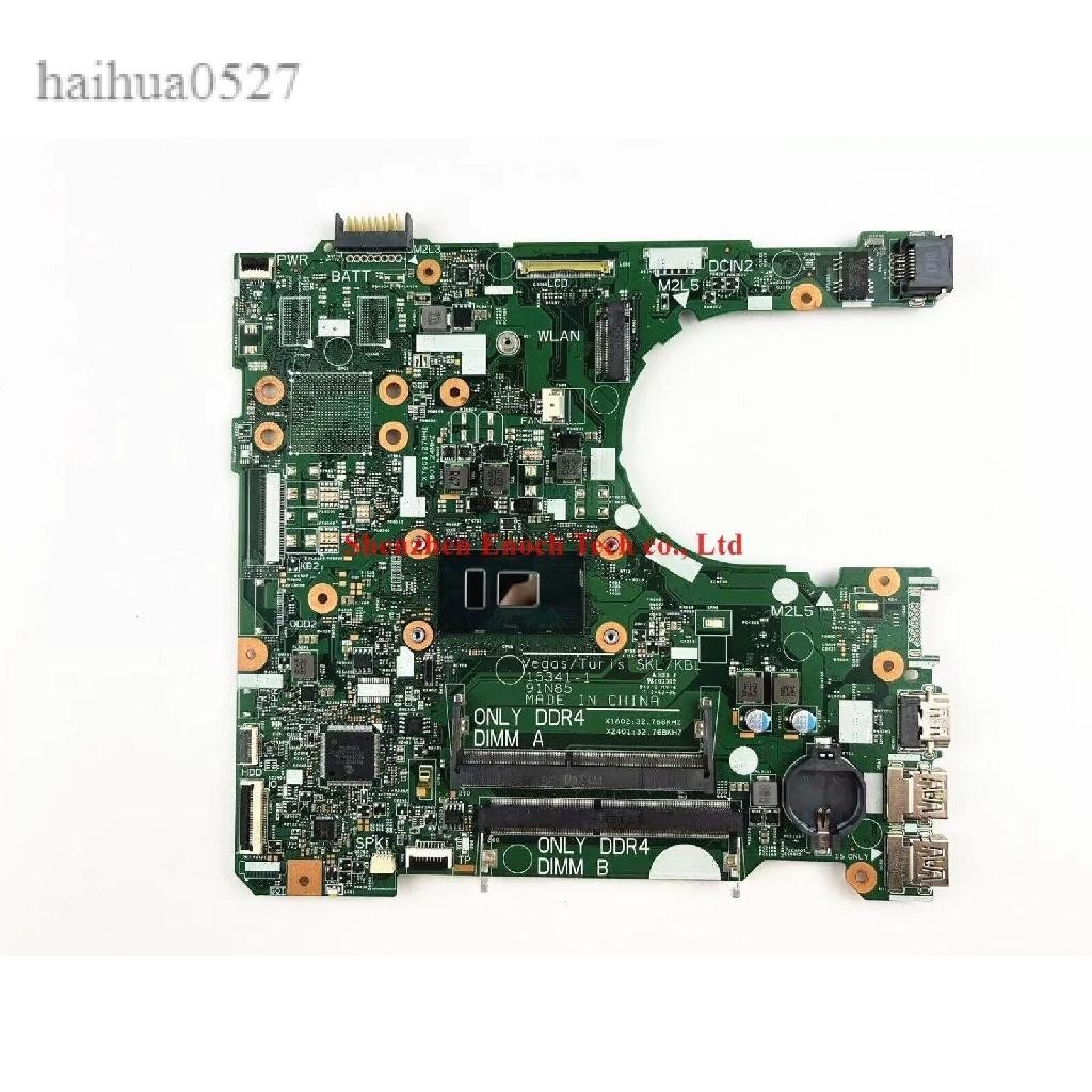 เมนบอร์ดโน้ตบุ๊ก Dell 15 3567 3468 I3-7100U CPU 15341-1