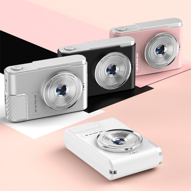 บางนักเรียนกล้อง 44MP CCD เลนส์ 3280x2160 ดิจิตอล 800mAh สําหรับวัยรุ่นวันเกิด