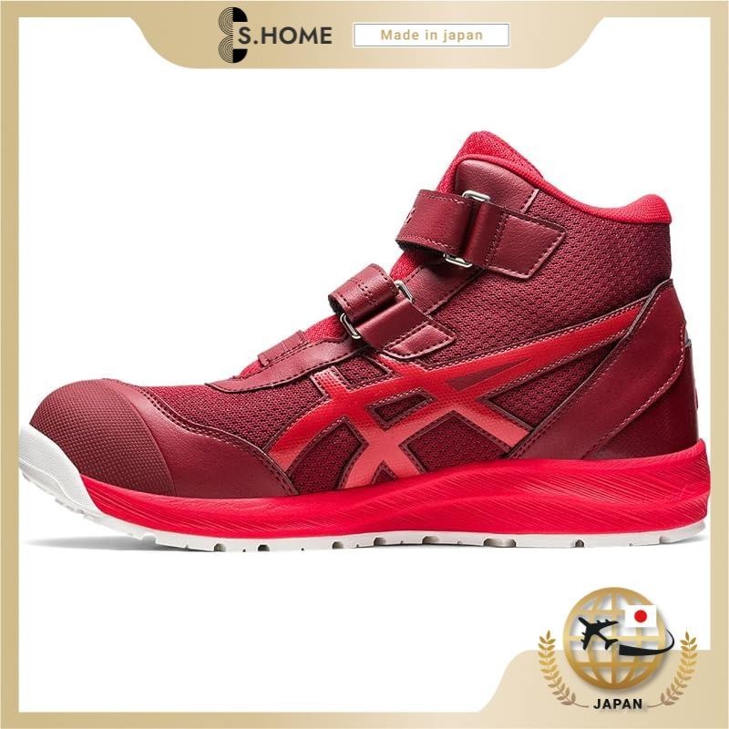 [Asics Working] Winjob Cp216 Beet Juice รองเท้าเซฟตี้ รองเท้าทํางาน คลาสสิก สีแดง 22.5 ซม. 3E
