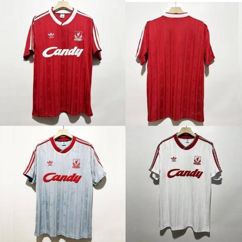 เสื้อกีฬาแขนสั้น ลายทีมชาติฟุตบอล LFC 1988 1989 ชุดเหย้า 88 89