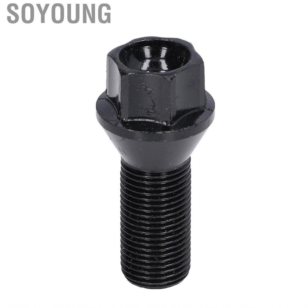 Soyoung Wheel Lug Cold Forged Steel Locks Screw For Car Replacement 1 2 3