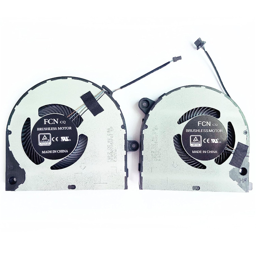 พัดลมระบายความร้อน CPU GPU สําหรับ Dell Vostro 7500 7501 Inspiron 7500 7501 DC5V 0.5A DFS150005AA0T 
