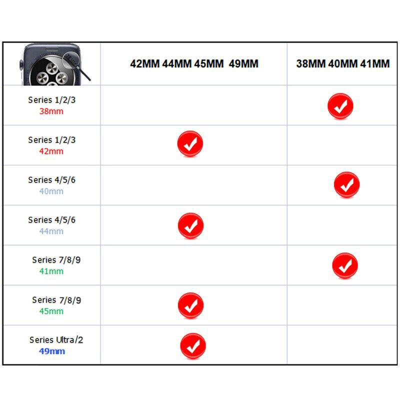 สายรัดไนลอนเข้ากันได้สําหรับ แอปเปิล ดู ชุด 11 ชุด 10 46 มม. 42 มม. พิเศษ 3 2 49 มม. 45 มม. 44 มม. 41 มม. 40 มม. 38 มม. ชุด 9 8 กับ2 กับ3 7 6 4 5 3 - รูปที่ 6