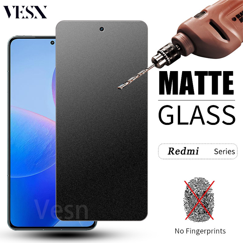 ฟิล์มกระจกด้านเต็มจอสำหรับ Redmi K90 K80 K70 Ultra K70E K60 K60E K50 K40 Gaming K30 A4 A3 A2 A2+ Pro