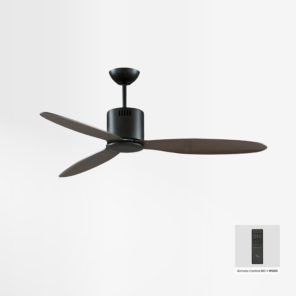 พัดลมเพดาน Can 3D-Wood / DC / MB-Wanut / DR / RC 52''